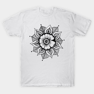 Mandala_Black T-Shirt